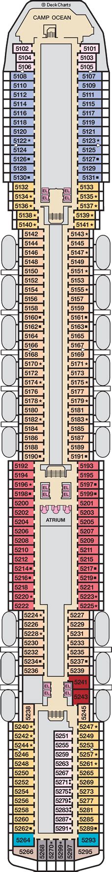 Layout Carnival Pride Deck Plan - alter playground