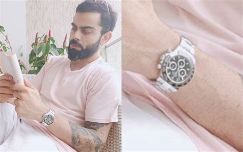 Virat Kohli flaunts his Rolex watch worth a whopping Rs 8,60,700 in his latest Instagram picture