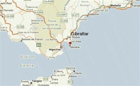 Gibraltar World Map