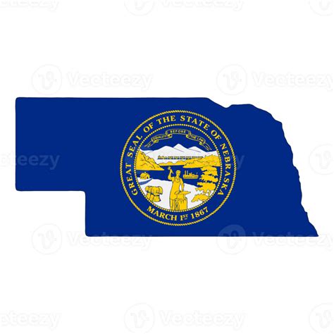 Nebraska Flag - State of America 26804031 PNG