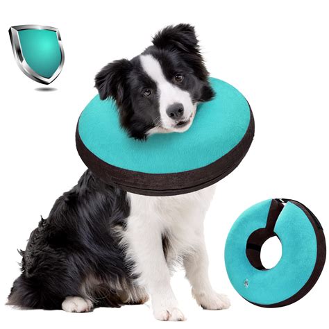 Bilibara Dog Cone Alternative After Surgery, Inflatable Recovery Collar ...