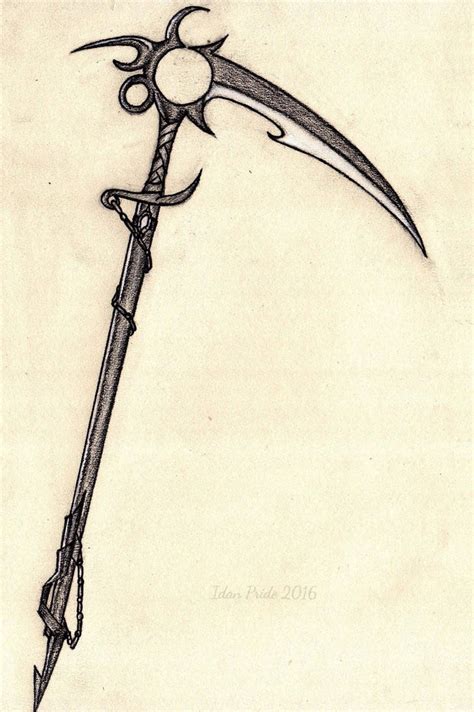 Chela's Scythe by scygiex on DeviantArt