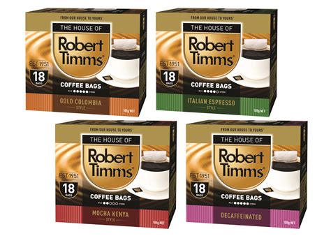 The House of Robert Timms Coffee Bags: A no mess, no fuss solution - Convenience & Impulse Retailing