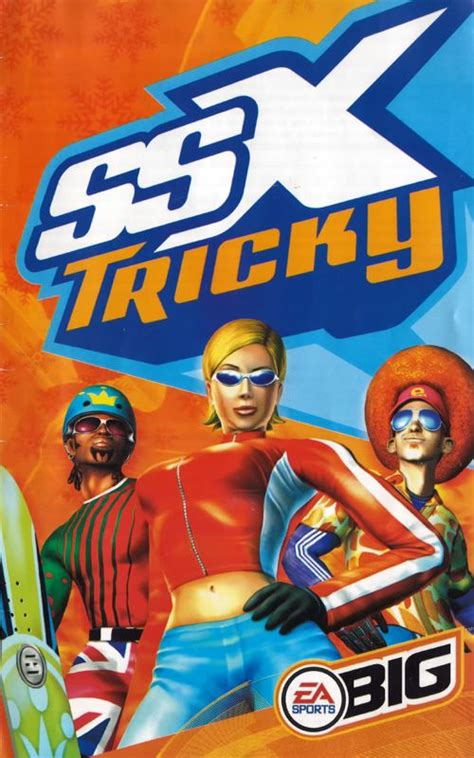 SSX Tricky cover or packaging material - MobyGames