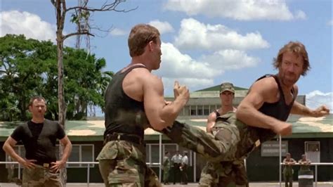 Chuck Norris | Fight Scene - Recruit Training (Delta Force 2: The Colombian Connection) [1990 ...