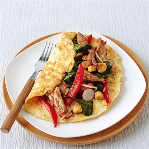 Quick chinese-style omelette - delicious. magazine