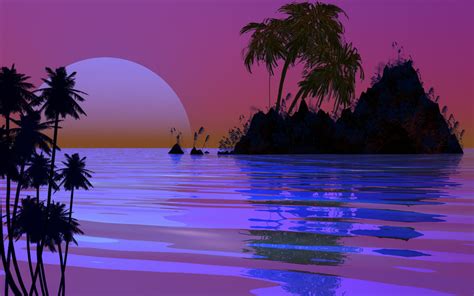 🔥 [40+] Island Sunset Wallpapers | WallpaperSafari