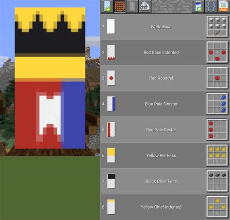 How To Make A L'manburg Flag In Minecraft | PIXMOB