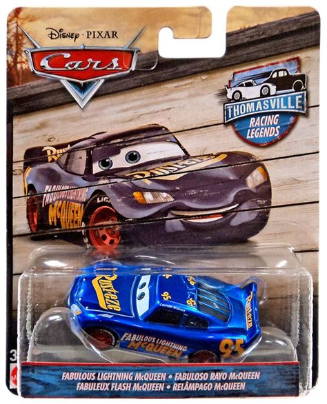 Disney Pixar Cars Cars 3 Thomasville Racing Legends Fabulous Lightning McQueen Diecast Car ...