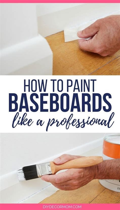 learn how to paint baseboards like a pro in this tutorial which shares ...