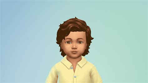 The Sims 4 Cc Spotlight: Toddler Maxis Match Hair 825