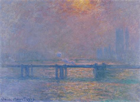 Charing Cross Bridge, The Thames, 1903 - Claude Monet - WikiArt.org