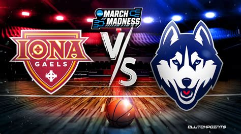 March Madness Odds: Iona UConn prediction, pick, how to watch