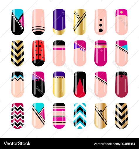 Geometric Nail Designs / Geometric Nail Art Beautiful Design With ...