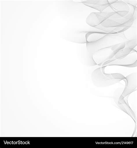 White smoke on a gray background Royalty Free Vector Image