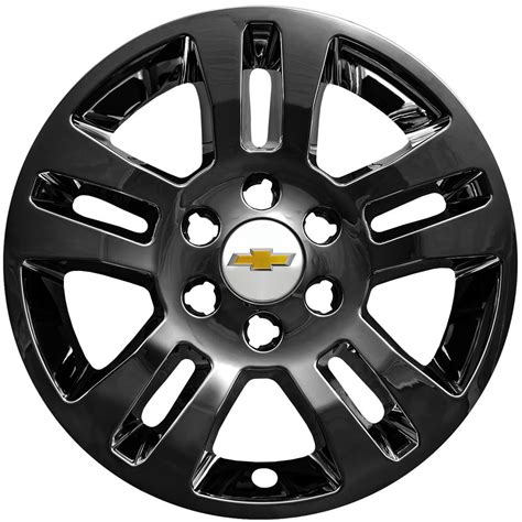 '14-19 Chevrolet Silverado 1500 18" GLOSS BLACK Wheel Skins # IMP ...