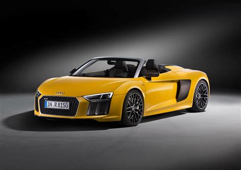 2017 Audi R8 Spyder Price Set From €179,000 in Germany - autoevolution