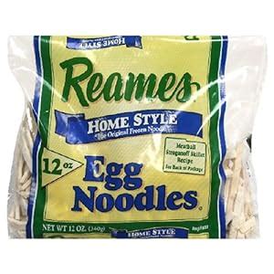 Amazon.com: Reames Egg Noodles Home Style, 12 oz (Frozen) : Grocery & Gourmet Food