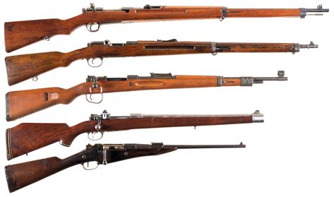 Five Military Bolt Action Rifles -A) Koishikawa Type 38 Rifle | Rock ...