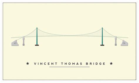 Vincent Thomas Bridge – ELIJAH WADE ARTEFACTS