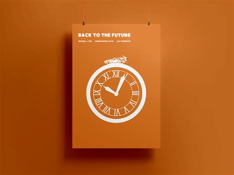 Back To The Future Minimal Poster Designs | Behance