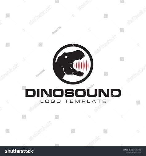 Roaring Tyrannosaurus T Rex Sound Spectrum Stock Vector (Royalty Free) 2209307991 | Shutterstock