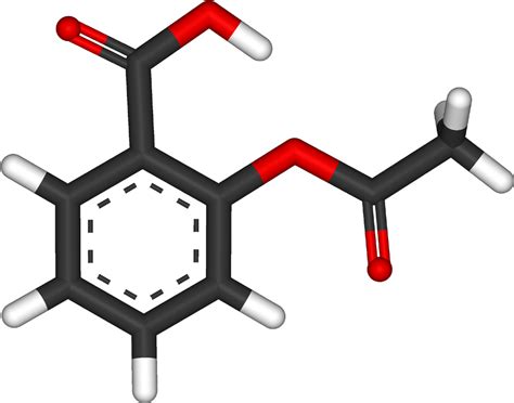 Aspirin 3d Aromatic - Cocaine Chemical Structure 3d Clipart - Full Size Clipart (#4188686 ...