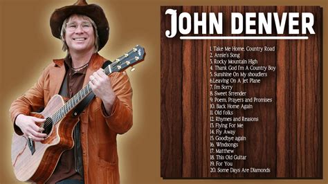 John Denver Greatest Country Hits (Full Album) - John Denver Best Songs Collection - YouTube