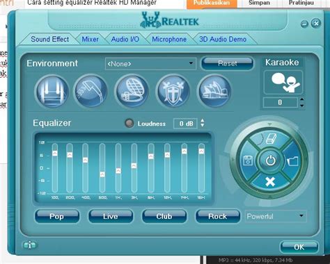 Asus realtek hd audio manager equalizer settings - faherie