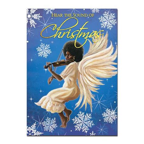 Hear the Sound of Christmas African American Christmas Cards | Black christmas cards, Christmas ...