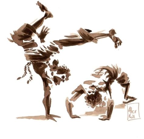 alex-illustrateur: Capoeira - Au batido - 2 ©alexandre guillaume | Brazilian martial arts ...