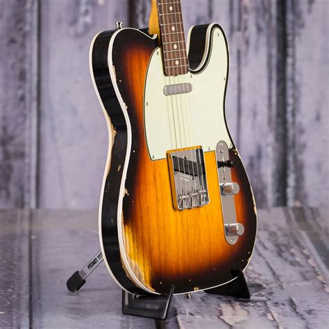 Used Fender Custom Shop '62 Telecaster Custom Wildwood, 3-Tone Sunburst | For Sale | Replay Guitar