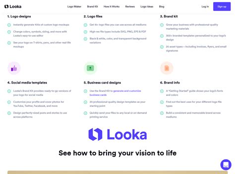 Looka Ai Powered Logo Maker - AI Tools Directory