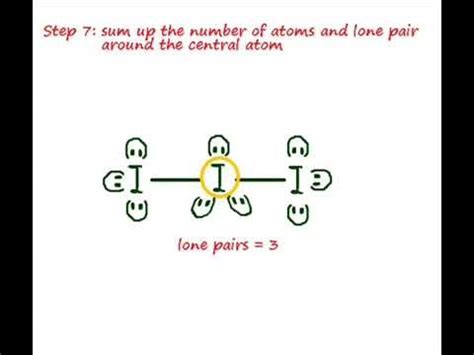 Predicting molecular geometry of I3¯ anion - YouTube