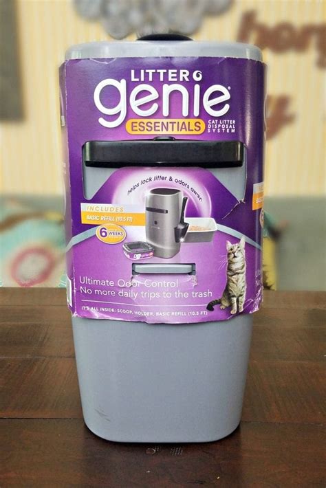 Litter Genie Cat Litter Disposal System Review | Available at Walmart Kitten Litter Box