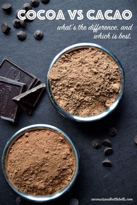 Cocoa vs Cacao: What's the Difference? - Coconuts and Kettlebells