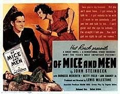 A major difference between the movie "Of Mice and Men" and the book "Of Mice and Men" - WriteWork