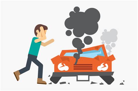 Car Crash Clipart Png - Car Crash Cartoon Png, Transparent Png , Transparent Png Image - PNGitem