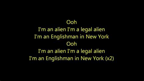 Englishman in New-York Cris Cab/Tefa/Moox/Willy William Lyrics Video ...