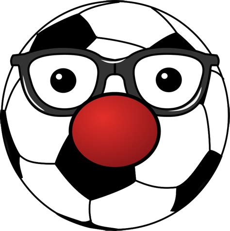 Free Clipart: Clowny soccer ball | contactr