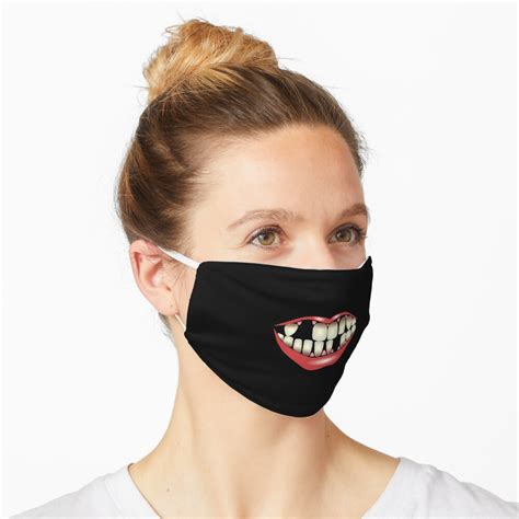 "Funny face Mask: Smile Mouth " Mask by drakouv | Redbubble