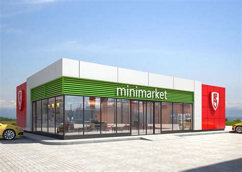 DESAIN BANGUNAN MINIMARKET | RAK GONDOLA MINIMARKET SUPERMARKET | RAK ...