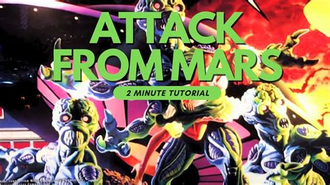 Attack From Mars Pinball Tutorial - YouTube