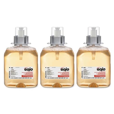 GOJO 3-Pack 42-fl oz Antibacterial Foaming Hand Soap in the Hand Soap ...