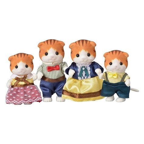 Calico Critters Maple Cat Family | Calico Critters