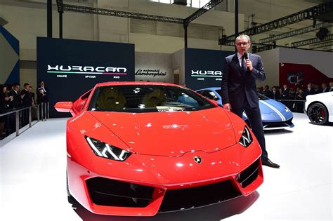 Stefano Domenicali makes first presentation as Lamborghini CEO