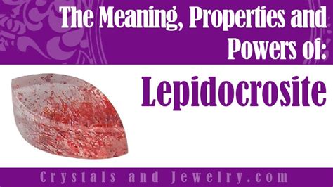 Lepidocrocite | CrystalsandJewelry.com