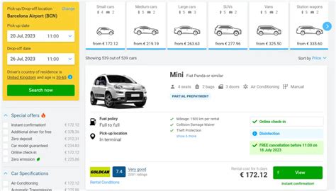 Renting a Car in Barcelona Airport: What You Need to Know in 2024 - Wandernity