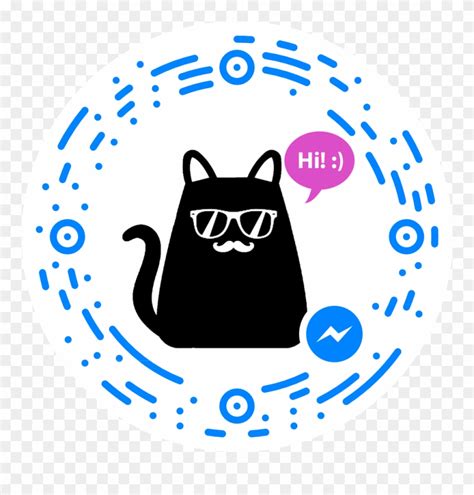 Mica The Hipster Cat Bot Clipart (#1851377) - PinClipart