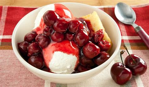 What's for desert. | Cherries jubilee, Food tasting, Recipes